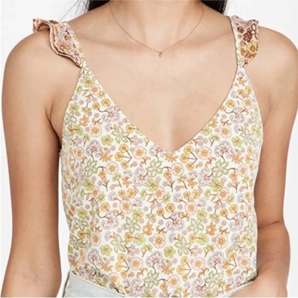SCOTCH & SODA Maison Scotch Floral Print Camisole Top – Size S - Picture 1 of 15